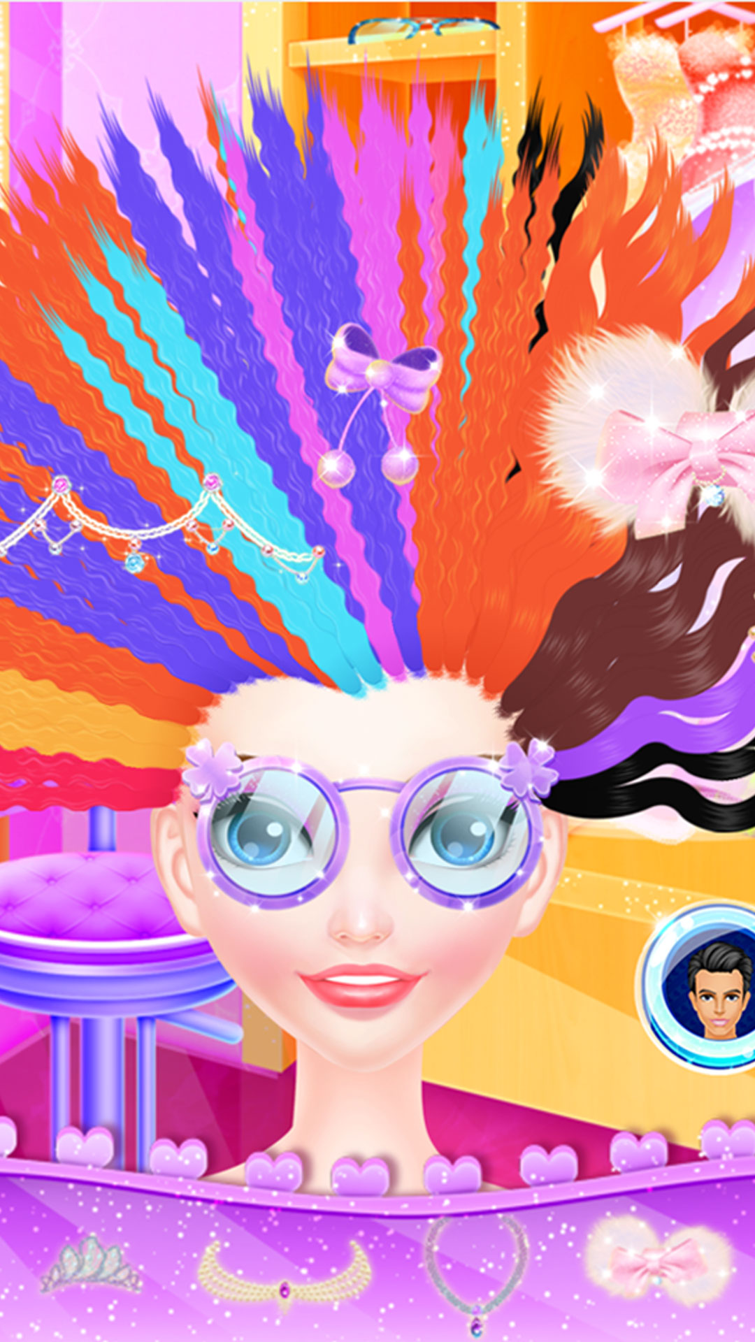 疯狂婚礼发型设计