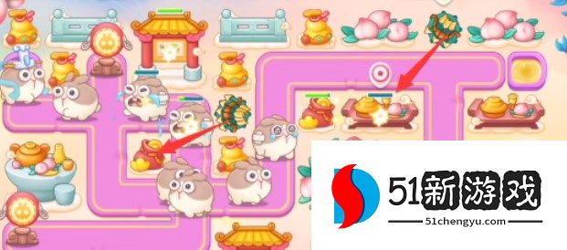 保卫萝卜4周赛11.4怎么过-周赛11.4通关流程介绍[多图]图片3