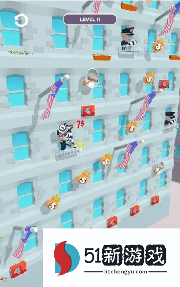 强盗跑酷游戏(parkour robber) 强盗跑酷游戏(parkour robber)