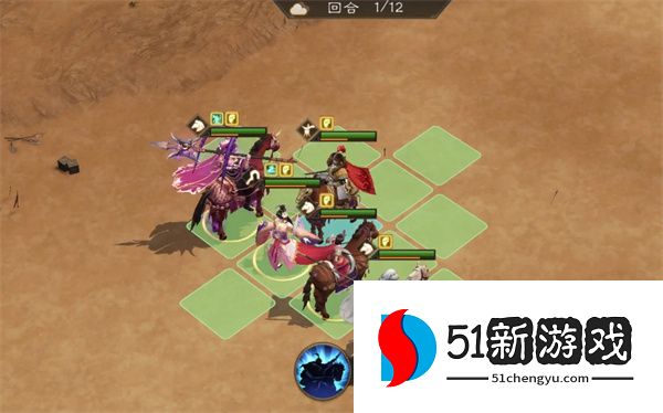 新三国志曹操传群之阵演16-2吕玲绮打法