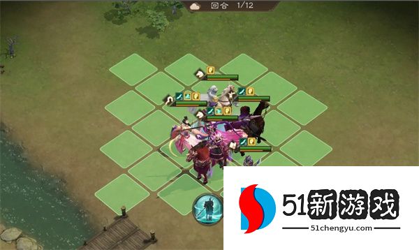 新三国志曹操传群之阵演16-3吕布打法