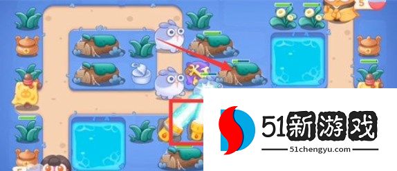 保卫萝卜4阿波道长第30关怎么过-阿波道长第30关满星通关攻略[多图]图片3