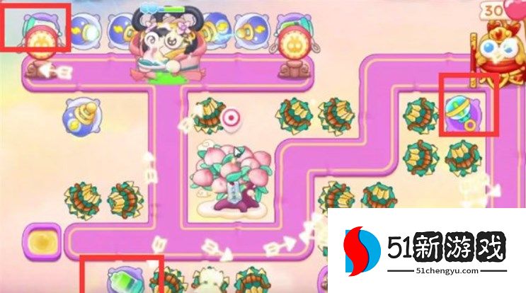 保卫萝卜4周赛10.26攻略-周赛10.26通关方法介绍[多图]图片7