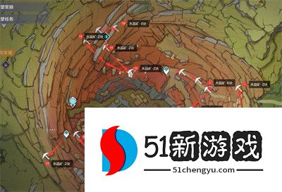 原神3.1水晶矿获取位置在哪-水晶矿获取位置汇总[多图]图片3