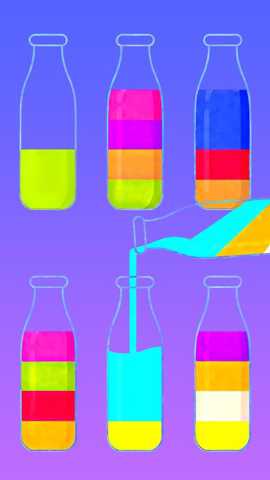 液体颜色水排序 1.1 安卓版