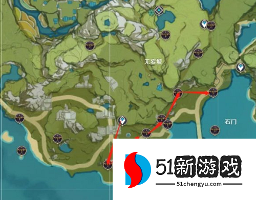 原神3.0牢固箭簇分布在哪-牢固箭簇收集路线一览[多图]图片5