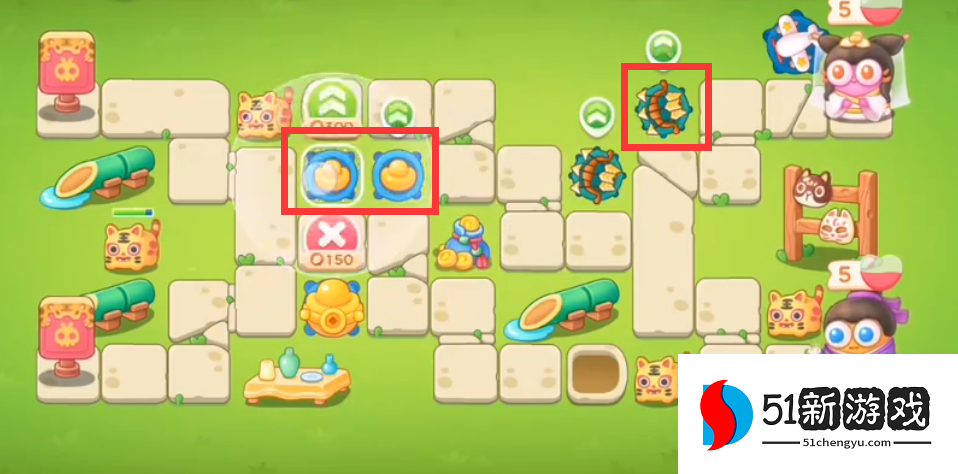 保卫萝卜4白萝卜传奇53关怎么过-白萝卜传奇53关通关教程[多图]图片3