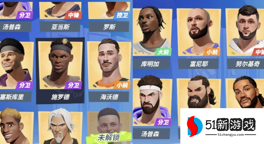 全明星街球派对新手角色推荐