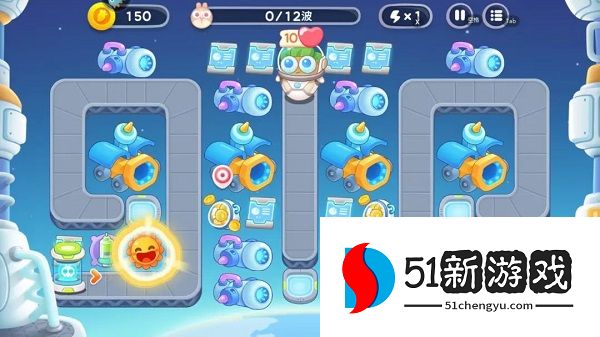 保卫萝卜4太空穿越第60关怎么过 太空穿越第60关通关技巧介绍[多图]图片1