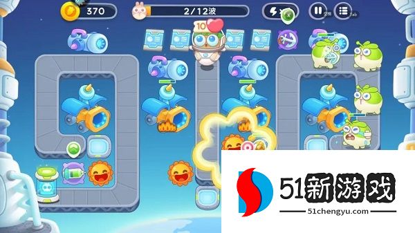 保卫萝卜4太空穿越第60关怎么过 太空穿越第60关通关技巧介绍[多图]图片2