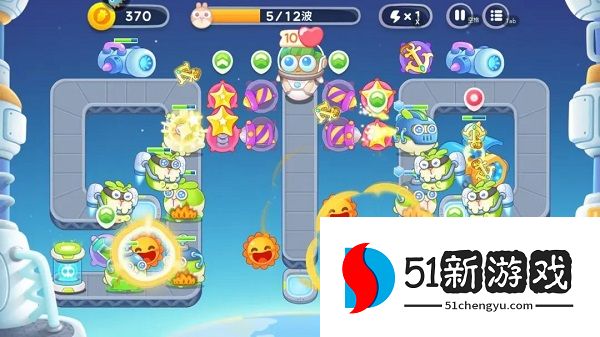 保卫萝卜4太空穿越第60关怎么过 太空穿越第60关通关技巧介绍[多图]图片3