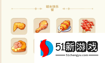 改装大作战碳水快乐餐菜谱配方攻略