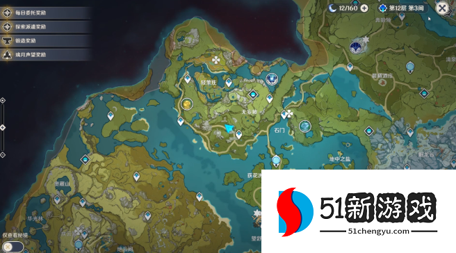 原神碧水原隐藏宝箱位置在哪 碧水原隐藏宝箱位置一览[多图]图片5