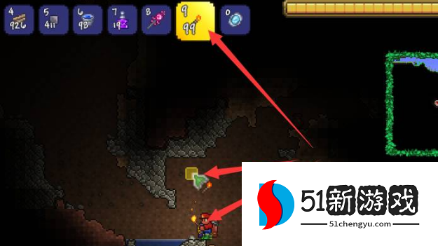 泰拉瑞亚下矿太暗怎么办 下矿太暗解决办法说明[多图]图片2