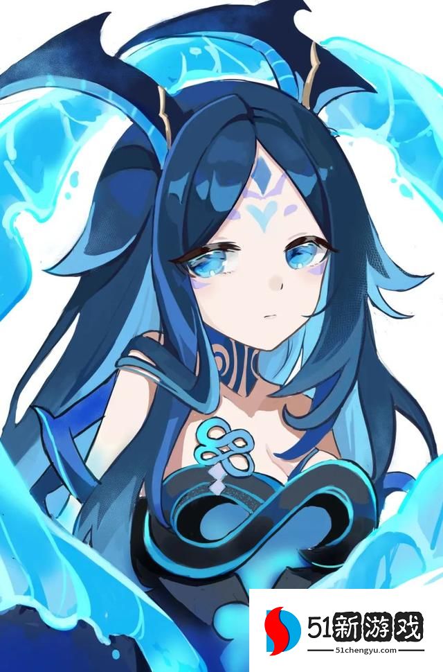 原神水夜叉图片总汇：高清无水印水夜叉角色立绘大全[多图]图片4