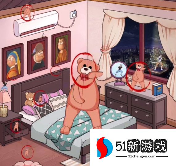 汉字达人找出跳舞的小熊攻略