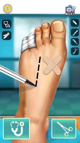 解压修脚模拟 1.0 安卓版