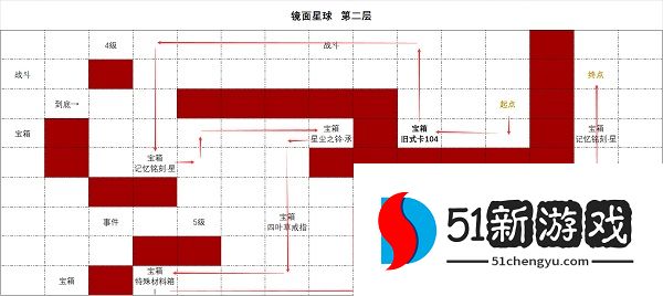 时空中的绘旅人镜面星球攻略：1-2层路线步骤一览[多图]图片2