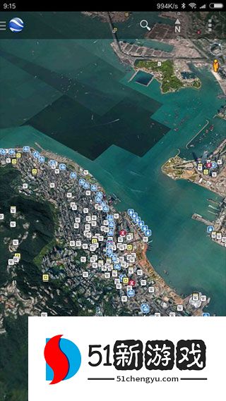 谷歌地球APP查看街景方法教程