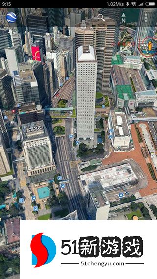 谷歌地球APP查看街景方法教程