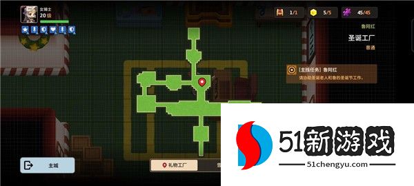 坎公骑冠剑鲁阿红攻略大全 圣诞工厂全收集技巧总汇[多图]图片1