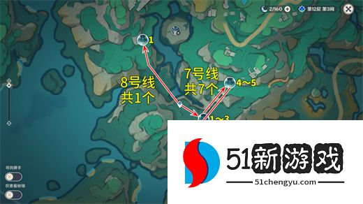 原神玄文兽速刷路线图一览