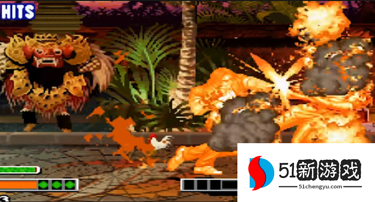 拳皇97里的火神怎么玩