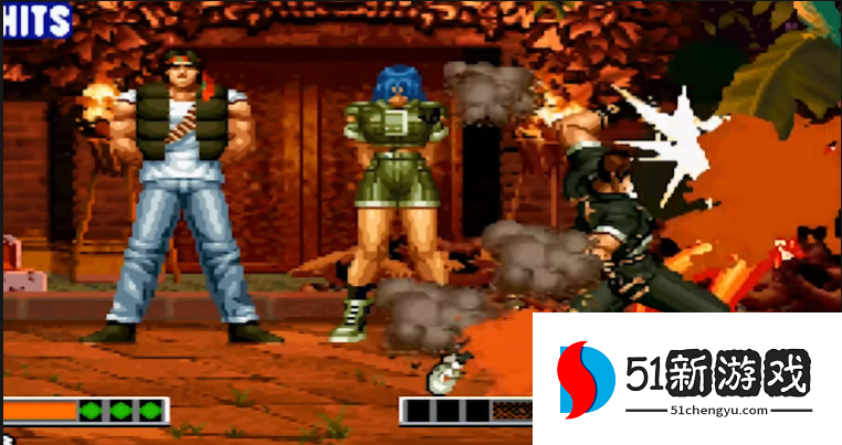 拳皇97里的火神怎么玩