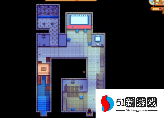 星露谷物语怎么带人去温泉