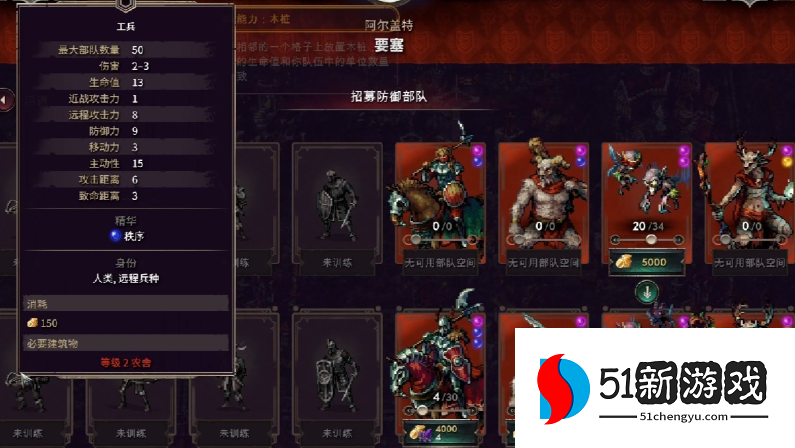 征服之歌人类兵种搭配攻略