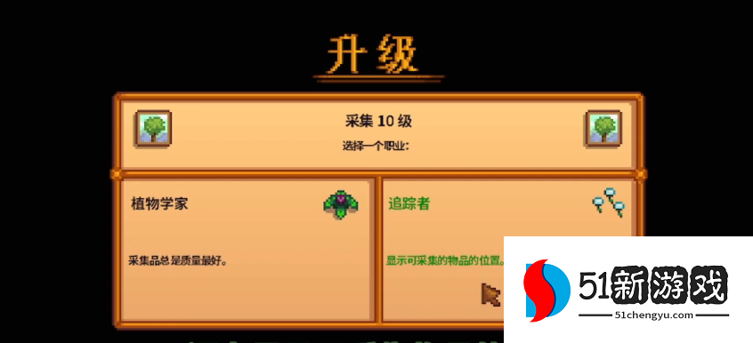 星露谷物语采集十级技能怎么选