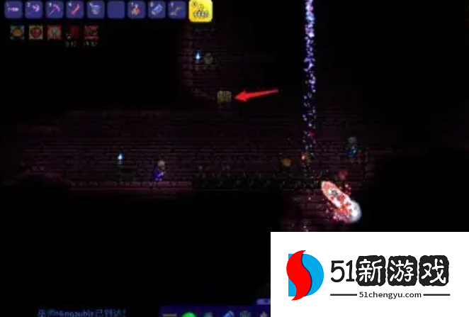 泰拉瑞亚怎么开地狱宝箱