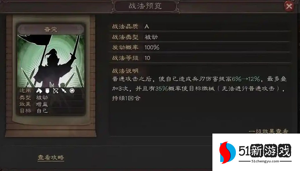 三国志战略版奋突战法怎么获得