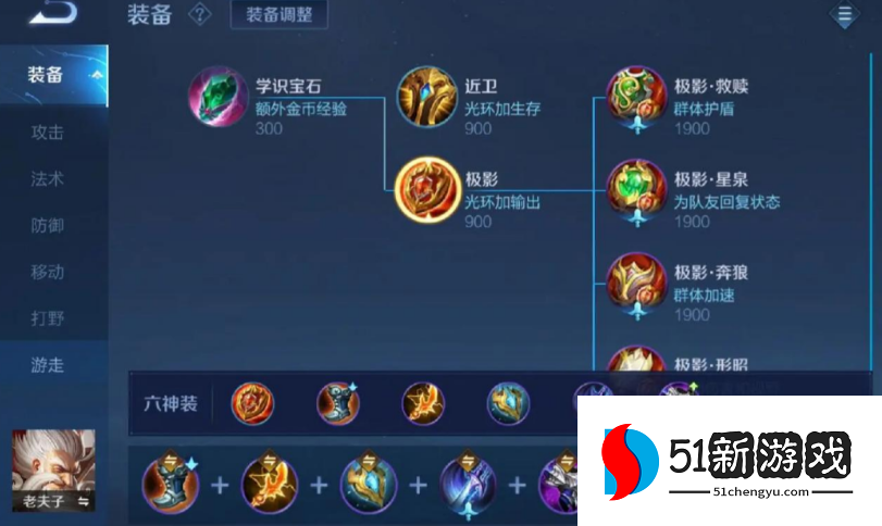 王者荣耀老夫子solo怎么出装