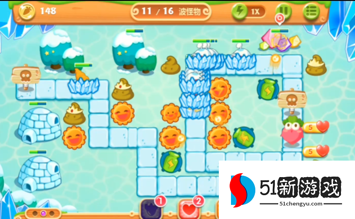 保卫萝卜2第4关怎么过 保卫萝卜2第4关怎么过