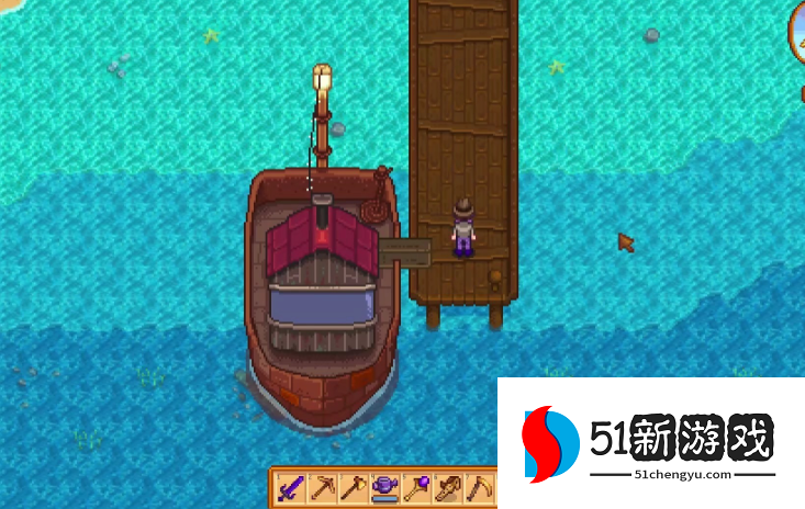 星露谷物语怎么快速去姜岛