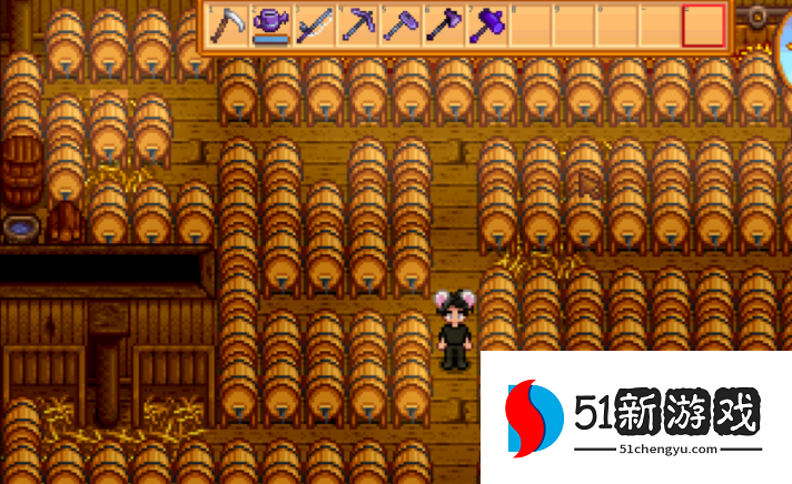 星露谷物语酿酒桶怎么弄