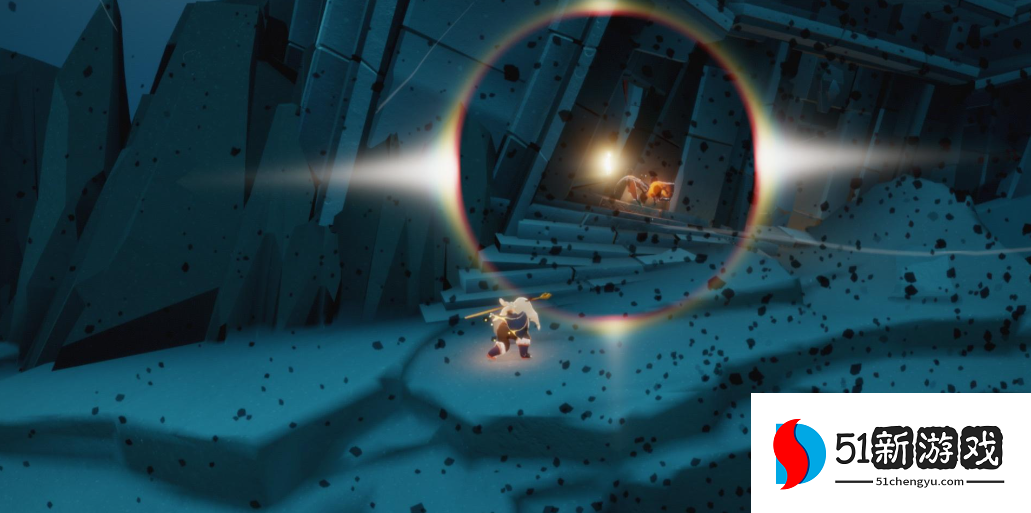 光遇如何蹭云过暴风眼