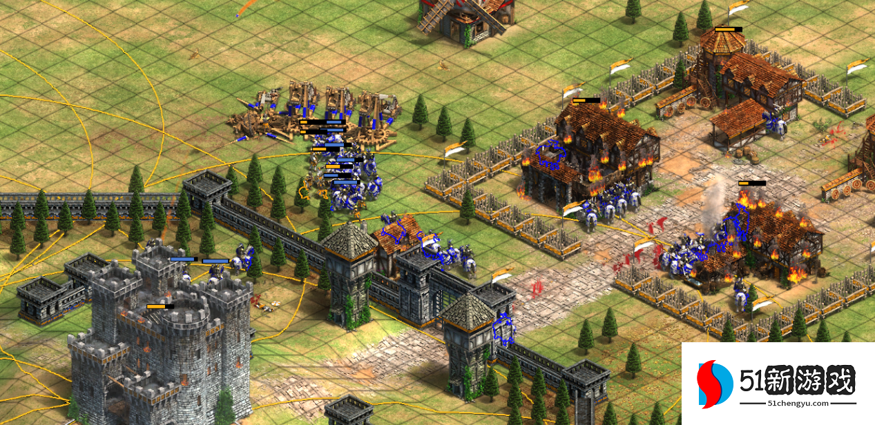 帝国时代2手推炮怎么生产