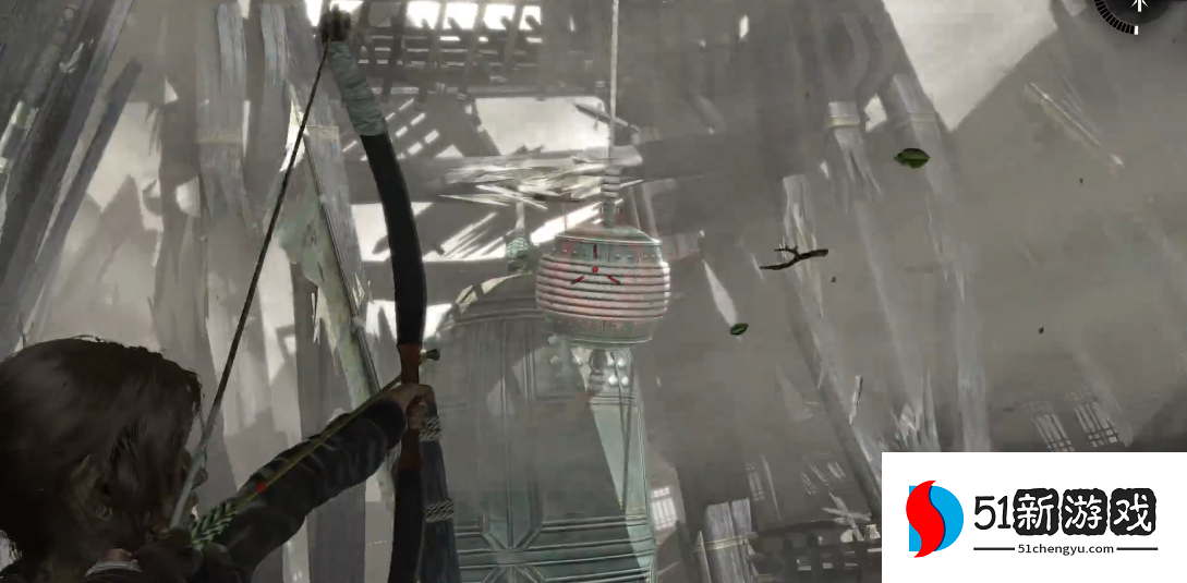 古墓丽影两个钟那里怎么过