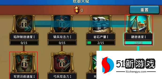 王国纪元防御天赋应该怎么点