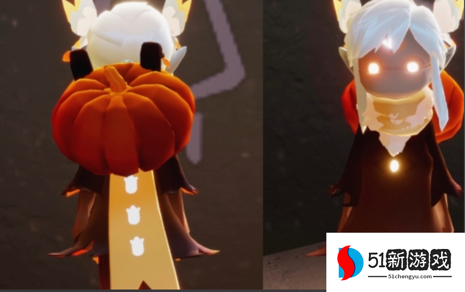 光遇万圣节南瓜背饰怎么躲龙