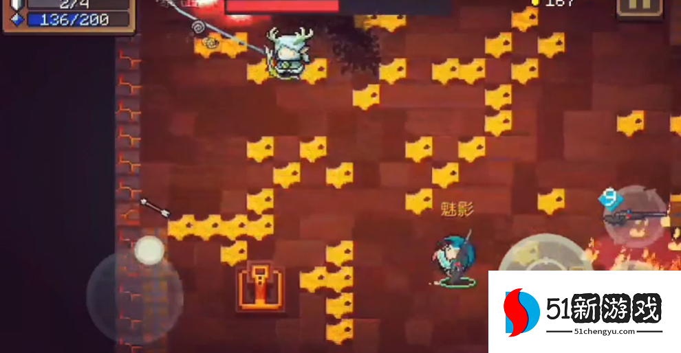 元气骑士火龙果树哪里掉