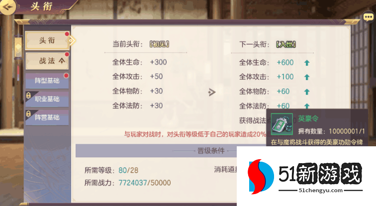 三国志幻想大陆龙腾升级用什么 三国志幻想大陆龙腾升级用什么