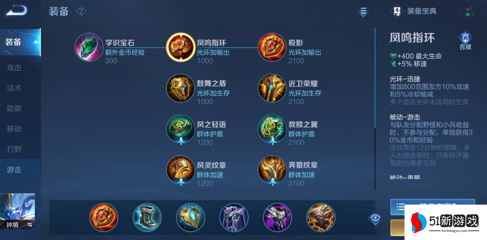 王者荣耀钟馗老夫子怎么出装