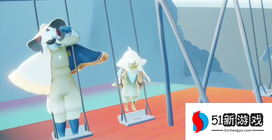 光遇秋千在水里怎么往下移动