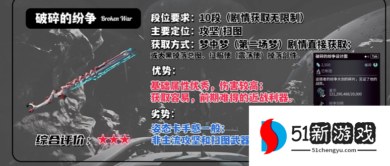 星际战甲前期什么刀好