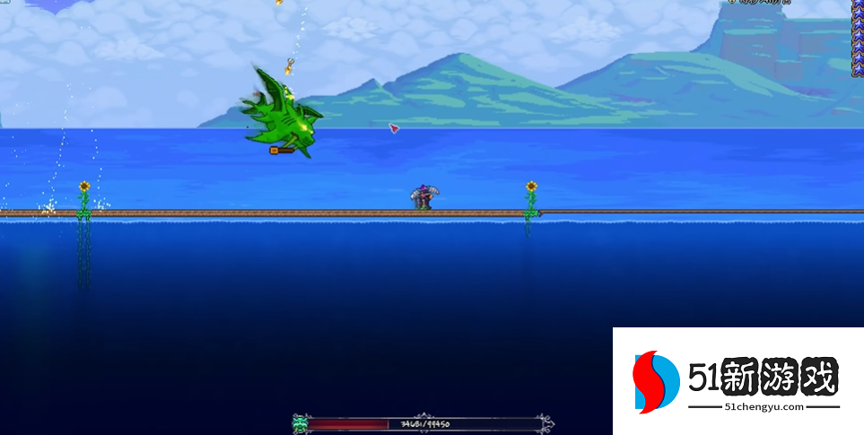 泰拉瑞亚如何打猪鲨公爵