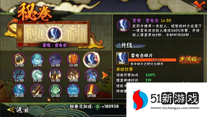 火影忍者手游宇智波斑带什么秘卷好