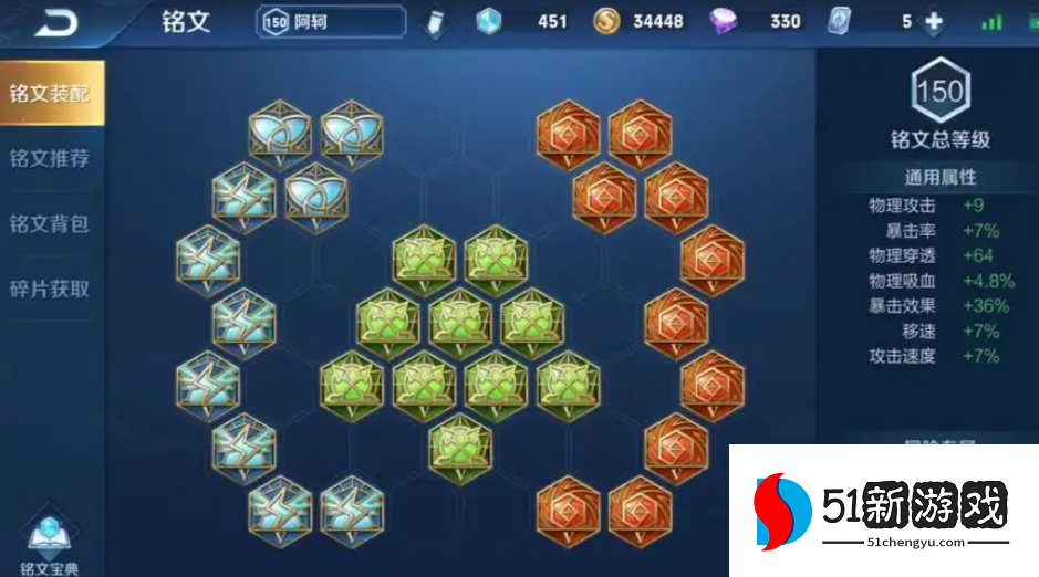 王者荣耀阿轲铭文怎么搭配 王者荣耀阿轲铭文怎么搭配